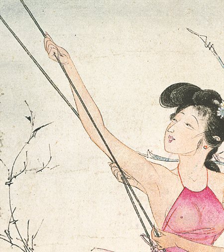 富源县-胡也佛的仕女画和最知名的金瓶梅秘戏图
